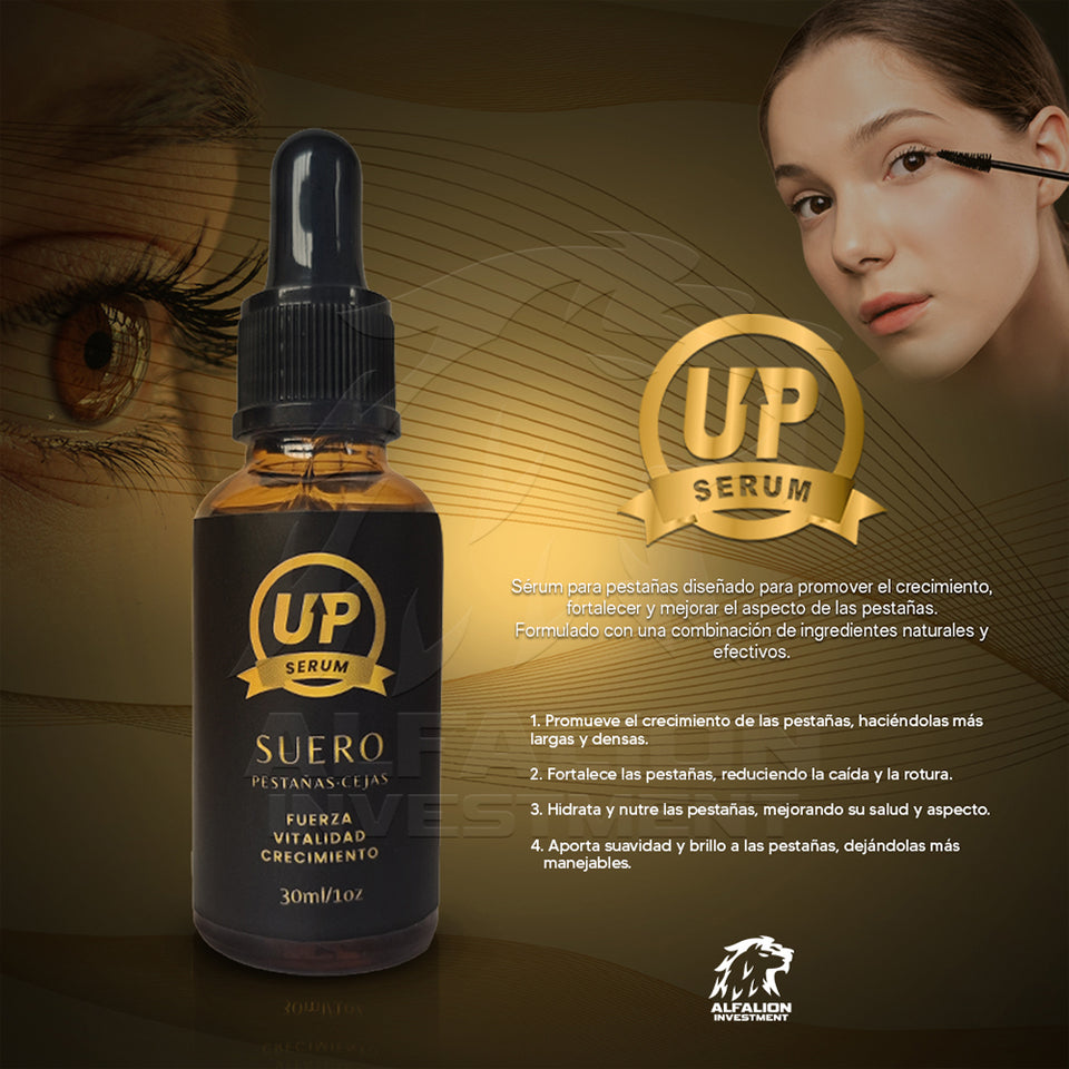SERUM UP - PARA EL CRECIMIENTO DE PESTAÑAS Y CEJAS